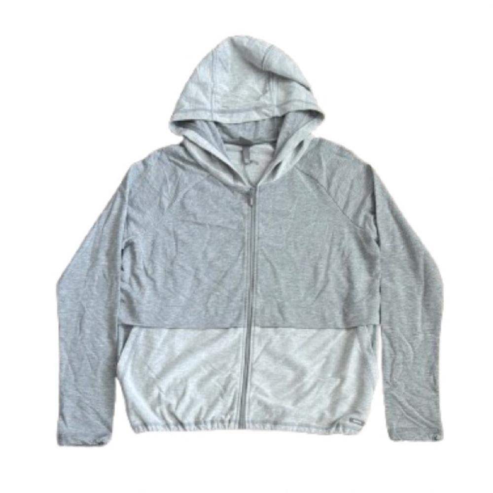493 BENCH NWT Light‎ Weight Oversized Knit Zip Up Hoodie - Size: Small
